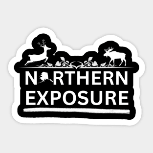 NORTHERN EXPOSURE NEW STYLE Sticker